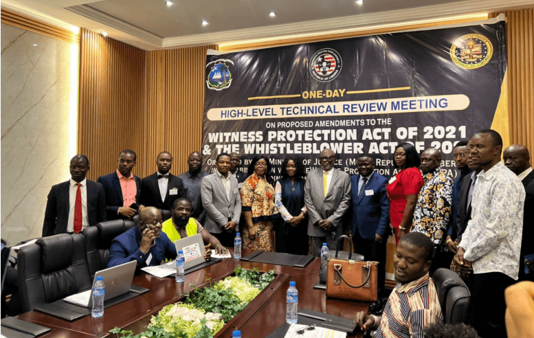 High-level technical review of witness and whistleblower protection amendments